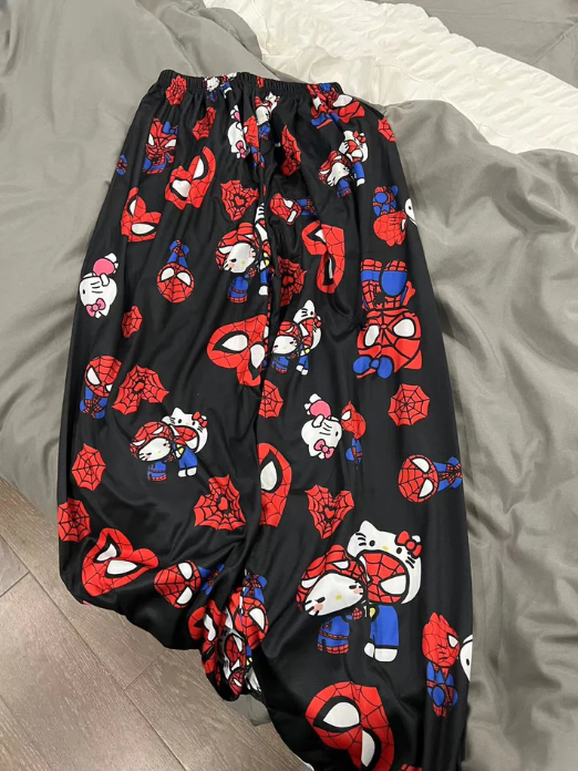 Hello Kitty & Spiderman - Matching Pajama