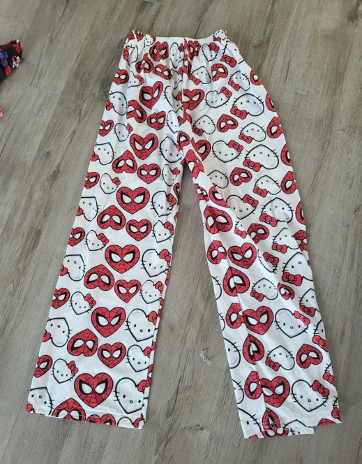 Hello Kitty & Spiderman - Matching Pajama